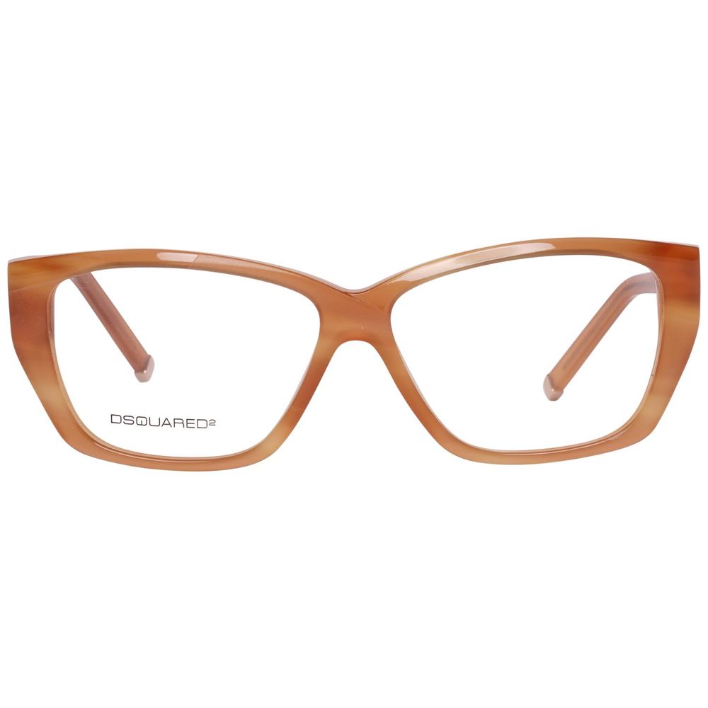 Dsquared² kahverengi plastik çerçeveler